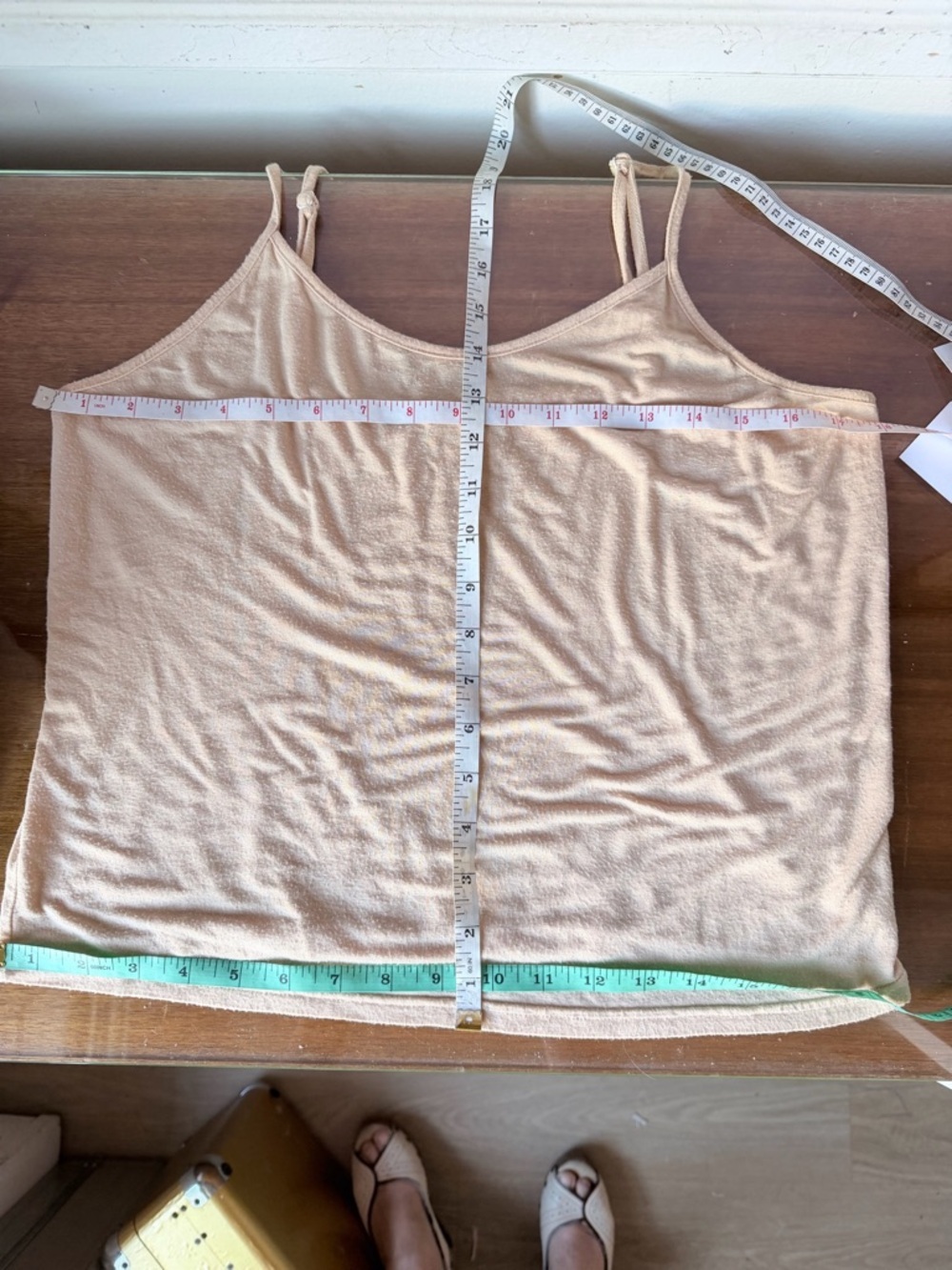 SZ M Gorgeous Sheer Lace Cold-Shoulder top w/ One Size Light Skin-tone Camisole - Picture 8 of 14